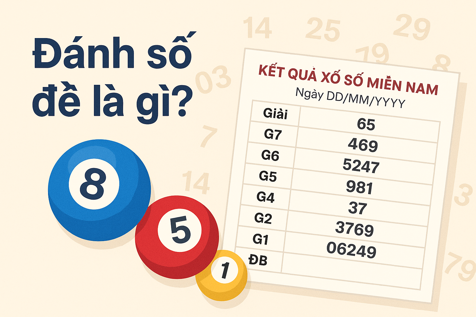 Đánh số đề là gì? Đánh số đề có phạm pháp không?