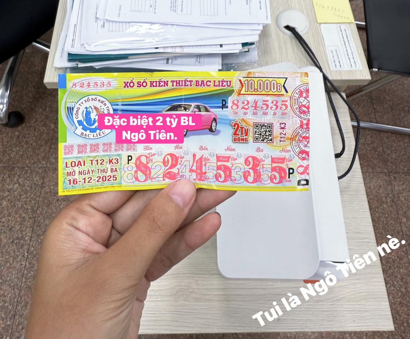Người dân Trà Vinh liên tục trúng vé số giải đặc biệt 2 tỷ đồng